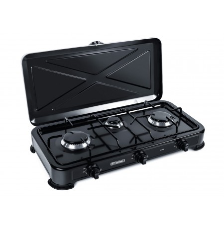 Gas cooker PROMIS KG300 BLACK WITHOUT REDUCER