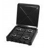 Ravanson K-04TB hob Black Countertop Gas 4 zone(s)