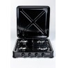 Ravanson K-04TB hob Black Countertop Gas 4 zone(s)
