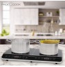 PROFI COOK PC-DKI 1067 induction cooker, 3500W, 2 cooking zones, black