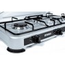 PROMIS KG400 Four-burner gas stove silver