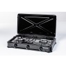 Ravanson K-03TB Black, White Countertop 60 cm Gas 3 zone(s)