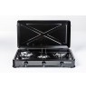 Ravanson K-03TB Black, White Countertop 60 cm Gas 3 zone(s)