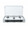 Ravanson K-03TB Black, White Countertop 60 cm Gas 3 zone(s)
