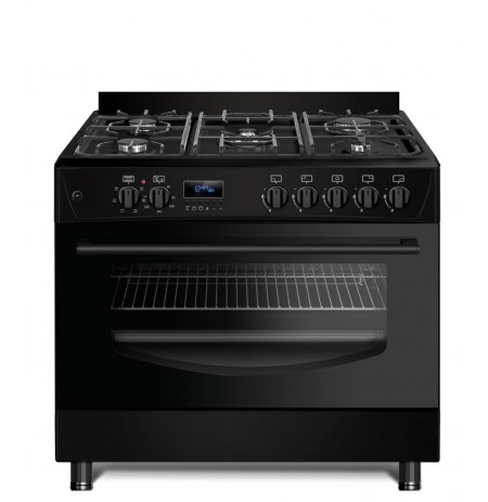 KWGE-K90 CHEFF MODERN gas/electric cooker Black