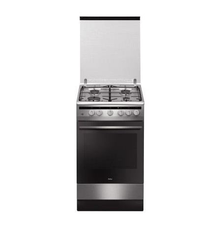 Amica 57GGH5.43HZpMsN(Xx) Freestanding cooker Gas Silver A