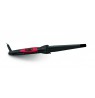 Curling iron conical Esperanza Salma EBL007 (25W, black color)