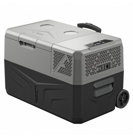 Kilnojams mini šaldytuvas kompres. Yolco BCX30 Grey
