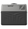 Kilnojams mini šaldytuvas kompres. Yolco BCX40 Grey