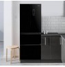 Sam Cook French Door refrigerator-freezer 351 l E Black