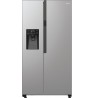 Gorenje NRR9185ESXL side-by-side refrigerator Freestanding 550 L E Silver