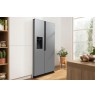 Gorenje NRR9185ESXL side-by-side refrigerator Freestanding 550 L E Silver
