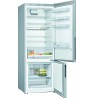 Bosch Serie 4 KGV58VLEAS fridge-freezer Freestanding 503 L E Stainless steel