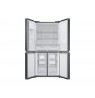 Samsung RF48A401EB4/EO side-by-side refrigerator Freestanding 488 L E Black