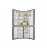 Samsung RF48A401EB4/EO side-by-side refrigerator Freestanding 488 L E Black