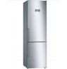 Bosch Serie 4 KGN397IEQ fridge-freezer Freestanding 368 L E Stainless steel