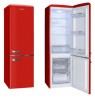 Fridge Amica Retro FK2965.3RAA (550mm x 1810mm x 615 mm, 181 l, Class A++, red color)