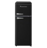 Fridge Ravanson LKK-210RB (545mm x 1470mm x 585 mm, 157l, Class A++, black color)
