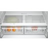 Bosch Serie 4 KFN96VPEA side-by-side refrigerator Freestanding 605 L E Stainless steel