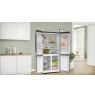 Bosch Serie 4 KFN96VPEA side-by-side refrigerator Freestanding 605 L E Stainless steel