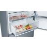 Bosch Serie 6 KGE49AICA fridge-freezer Freestanding 419 L C Stainless steel