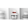 Bosch MMRP1000 electric food chopper 0.8 L 400 W Red, Transparent, White