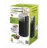 Grinder for coffee Esperanza Espresso EKC001K (160W, impact, black color)