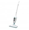 BLACK & DECKER Steam mop | FSM13E1-QS | Power 1300 W | Water tank capacity 0.38 L | White