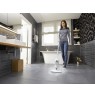 Steam mop, 1300W, water container 380ml, cable 4m.