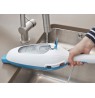 Steam mop, 1300W, water container 380ml, cable 4m.