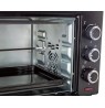Mini oven with convection and a spit Esperanza NAPOLI EKO006 (Knob, 1600W, black color)
