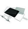 Mini oven with convection and a spit Esperanza NAPOLI EKO006 (Knob, 1600W, black color)