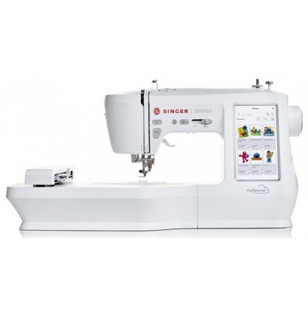 SINGER Sewing machine embroidery machine SE 9185 WiFi Electric current White