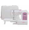 Singer 6699 sewing machine, electronic, white, pink