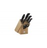 Knife Set ZWILLING Four Star 35066-000-0 (Knife block, Knife sharpener, Knife x 4, Scissors)