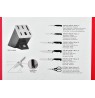 Knife Set ZWILLING Four Star 35145-000-0 (Knife block, Knife x 5, Scissors)