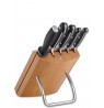 Set of 4 knives in a Zwilling Pro block