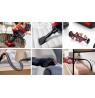 Bosch BCS711PET stick vacuum/electric broom Battery Dry Bagless 0.3 L Black, Red 3 Ah
