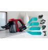 Bosch BCS711PET stick vacuum/electric broom Battery Dry Bagless 0.3 L Black, Red 3 Ah