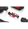 Bosch BCS711PET stick vacuum/electric broom Battery Dry Bagless 0.3 L Black, Red 3 Ah