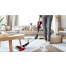 Bosch BCS711PET stick vacuum/electric broom Battery Dry Bagless 0.3 L Black, Red 3 Ah