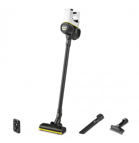 Kärcher VC 4 handheld vacuum Black, Yellow Bagless