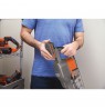 Black and Decker BHFEV182C-QW stick vacuum/electric broom 2-in-1 stick vacuum Battery Dry Bagless Orange, Titanium 2 Ah