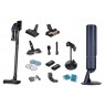 Samsung VS20B95973B handheld vacuum Black, Blue, Chrome Dust bag