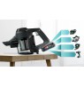 Bosch Serie 6 BBS611BSC stick vacuum/electric broom 2-in-1 stick vacuum Battery Dry Bagless Black 2.5 Ah