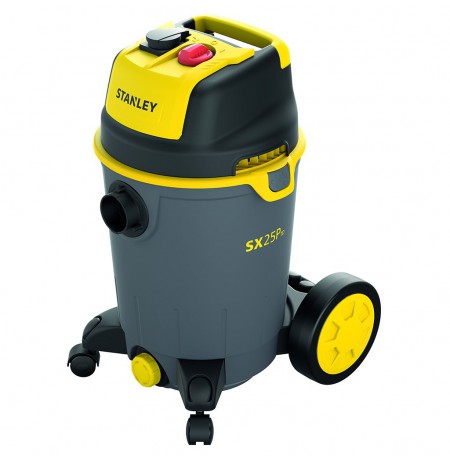 Stanley SXVC25PTDE dust extractor Black, Yellow 25 L