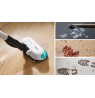 Cordless 2-in-1 hoover, vacuuming and mopping Unlimited 7 ProHygienic Aqua White