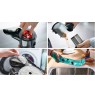 Cordless 2-in-1 hoover, vacuuming and mopping Unlimited 7 ProHygienic Aqua White