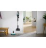 Cordless 2-in-1 hoover, vacuuming and mopping Unlimited 7 ProHygienic Aqua White