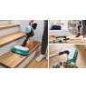 Cordless 2-in-1 hoover, vacuuming and mopping Unlimited 7 ProHygienic Aqua White